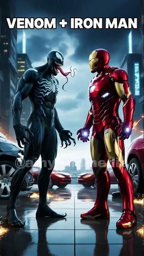 Marvel Superheroes Venomized: Epic Hybrids Unleashed!