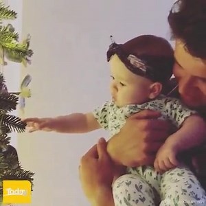 126K views · 4.1K reactions | Bindi Irwin has shared this gorgeous video of daughter Grace reacting to her very first Christmas tree! Is someone cutting onions in here?!  #9Today | TODAY | Facebook
