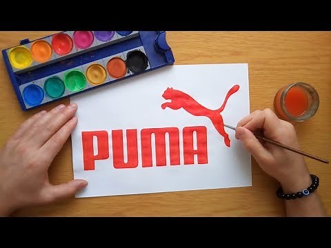 How to draw the Puma logo