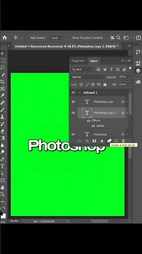 3D Text Effect Tutorial in Photoshop for Beginners | Easy Photoshop Text Effect