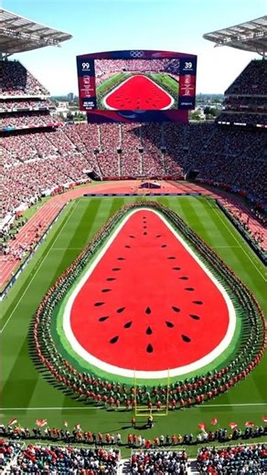 Thousands Unite in a Breathtaking Human Formation! 🤯 #FestivalShorts