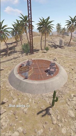 [PATCHED] Depo to a Cave Base From Up Top With Industrial Conveyors in Rust! #rust #rustshorts