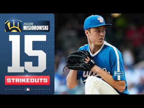ALL 15 STRIKEOUTS! Jacob Misiorowski sets admirable career high! (Most Ks by ANY pitcher in 2026 🔥)