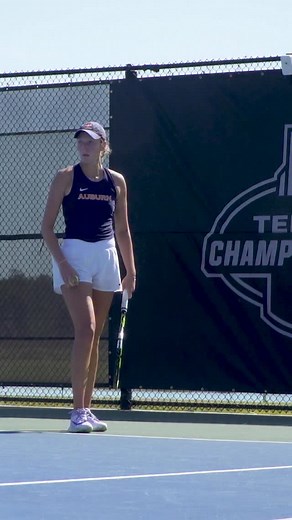 That Sweet 16 feeling 🤩 @avaaesposito_ defeats Anastasiia Grechkina 6-4, 6-3 in the second round of the NCAA Singles Championship! #WarEagle | Auburn Women's Tennis