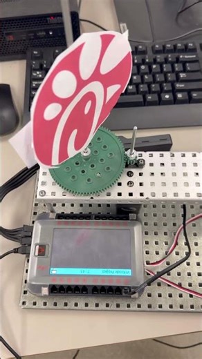 VEX Automation Challenge Task 1 Spinning Sign #shorts