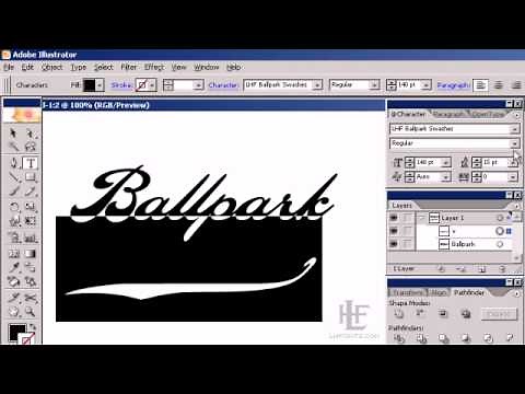 Using Ballpark Script in Adobe Illustrator