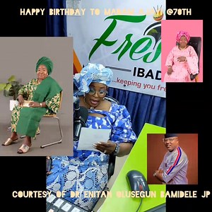 Happy 70th Birthday to Madam Mojisola Ajayi.. Grand Ma @ EOB FAN CLUB.. | EOB LIVE