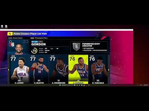 NBA 2K25 - Edit Player to unlock Shoe Brands, Portraits, Faces, etc on PC and use on console