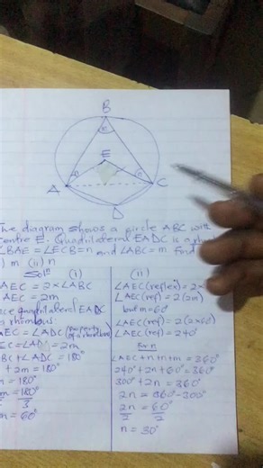 ###fyp;-) circle theorem ## @shatorr tutorials##