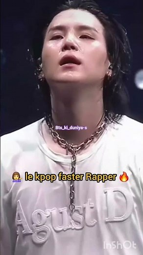 💁‍♀️ le kpop faster Rapper ♡#shorts #vairalvideo #bts #suga