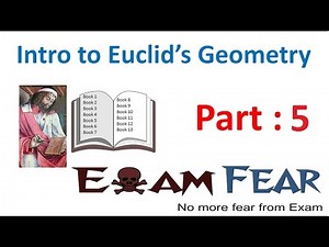 Maths Intro to Euclid Geometry part 5 (Axioms & Postulates) CBSE class 9 Mathematics IX