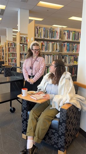 Our book baristas - ahem, I mean Librarians - here at WPL really know how to take care of you. 🫶🏼 #library #books #bookstagram #librarylove #booklover #librariesofInstagram #WaukeshaPublicLibrary #waukesha #reels | Waukesha Library Kids
