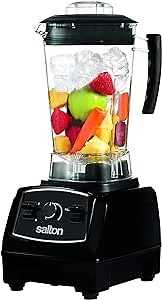 Amazon.com: Salton BL1486BLBT Power 2 L/QT Table Top Blender, 2 Liters, Black: Home & Kitchen