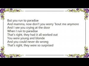 Choirboys - Run to Paradise Lyrics