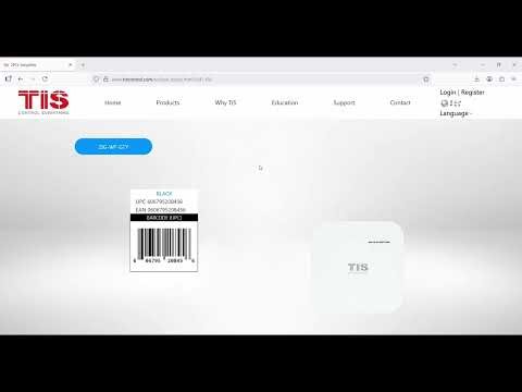 Первичная настройка и программирование TIS Control | Dev Sear v10 | Сетевое подключение
