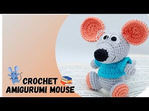 🇺🇸How to Crochet A Mouse Tutorial/Amigurumi Mouse Step By Step/Crochet Mouse Toy/Amigurumi Rat