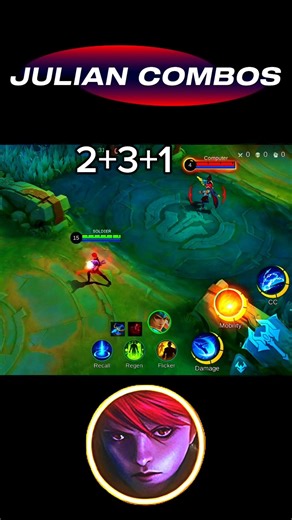 Julian Combos For Beginners #mlbb #mobilelegends #guide #tutorial