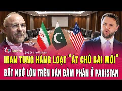 Iran unveils a series of new "trump cards," a major surprise at the negotiating table in Pakistan.