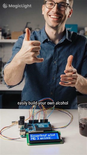 ESP32 with MQ3 Alcohol Sensor