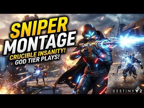INSANE Destiny 2 Sniper Montage | Clutch Kills & Headshots!