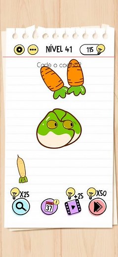 BRAIN TEST NÍVEL 41 EM PORTUGUÊS