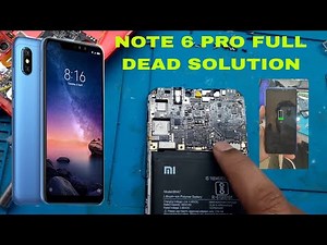 REDMI NOTE 6 PRO DEAD SOLUTION// MI NOTE 6 PRO FULL DEAD SOLUTION//MI NOTE 6 PRO HALF SHORT SOLUTION