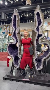 What a fantastic pair of amethyst geode rings! 👀 😲 | Rare Earth Gallery