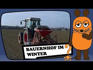 Bauernhof-Winter