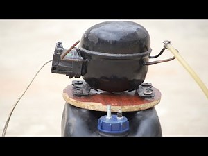 Amazing Use of the Refrigerator Compressor! Try reusing the old Fridge Compressor