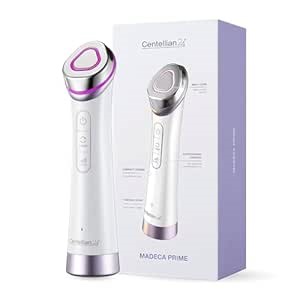 Centellian 24 Madeca Prime Facial Toning Device - 3-in-1, Glowing Glass Skin, Better Absorption, Ultra Light. Microcurrent, Premium Korean Skin Care.