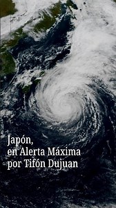 Japón, en alerta máxima por el Tifón Dujuan