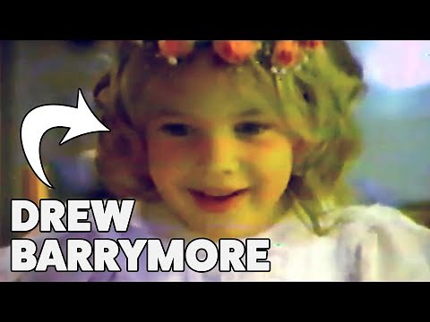 DREW BARRYMORE - 70s 80s Commercials Compilation