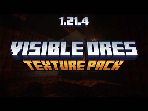 How to Download & Install Visible Ores Texture Pack in Minecraft 1.21.4