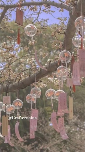 Easy bottle Wind Chime #DIY | @crafternaina9 #Short #craft