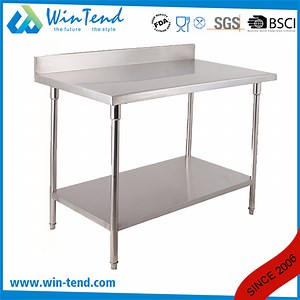 [Hot Item] Industrial Good Quality Stainless Steel Food Work Table for Kitchen