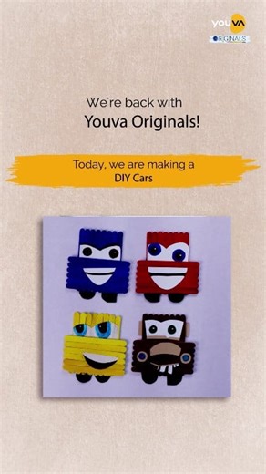 811 reactions · 20 shares | Youva Originals | Season 3 | Episode 12 | DIY Cars with Popsicle Sticks Learn art with Youva’s art and craft range. YOUVA ORIGINALS With us, learn and create! Buy now - https://amzn.to/4995ti4 Show us some love! Like, comment and share! Artist - Misbah #youvaworld_ #YouvaOriginals #Season3 #youvaproducts #creativity #art #drawing #painting #think #create #tutorial #draw #learnyouva | YOUVA | Facebook