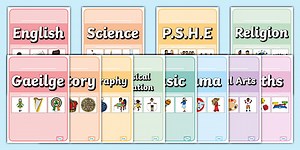 Editable A4 Divider Covers