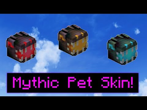 (Dragon Pet) THIS NEW PET SKIN IS AMAZING! - Hypixel Skyblock