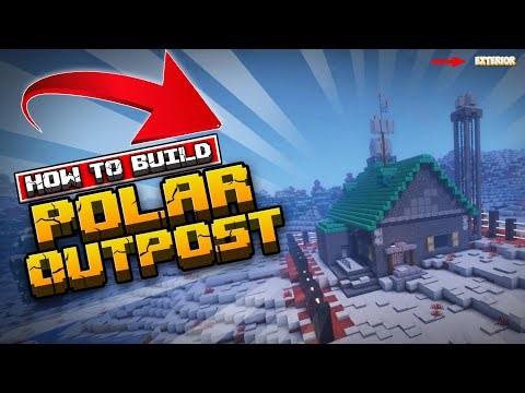 I Built a POLAR OUTSPOT in Minecraft and It's ARCTIC BUILD! | How To Build