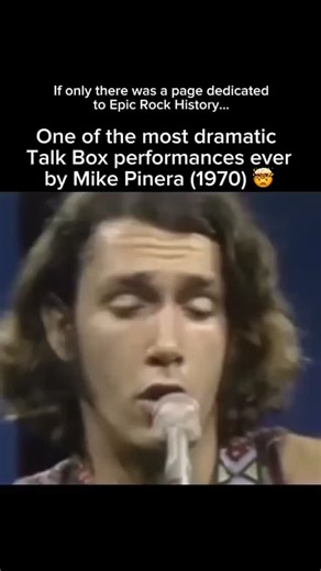 Most Iconic Music Moments on Instagram: "Follow (us) @epicrockhistory to discover the most iconic moments in live music history …. Mike Pinera is a rock guitarist best known for his work with Iron Butterfly and Blues Image. One of his signature contributions to rock music is his use of the talk box, a device that allows guitarists to modulate the sound of their instrument with their mouth, creating a vocal-like effect. Pinera’s innovative use of the talk box, especially in the early 1970s, helpe