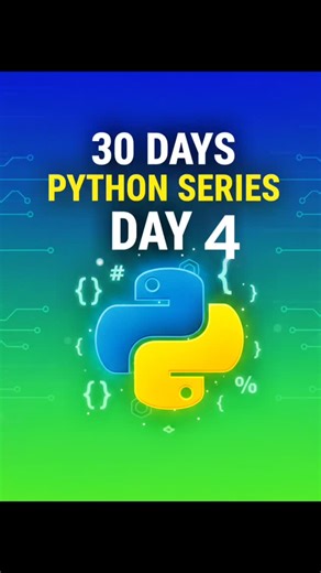 @kiran on Instagram: "DAY 4 Operators Arithmetic Operators (+, -, , /, %, //, **) Simple and clear examples for beginners #Python #PythonBasics #PythonOperators #ArithmeticOperators #CodingForBeginners #LearnPython #PythonSeries #Day4 #ProgrammingBasics #CodeEveryday #CrazyCoder #ContentCreatorJourney #PythonLearning #BeginnersCode #TechContent #DailyCoding"