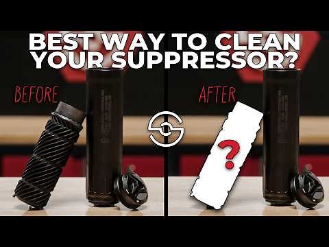 The BEST Way To Clean Your Suppressor - Silencer Cleaning Solvent | CAT206 & HUXWRX Suppressor Sauce