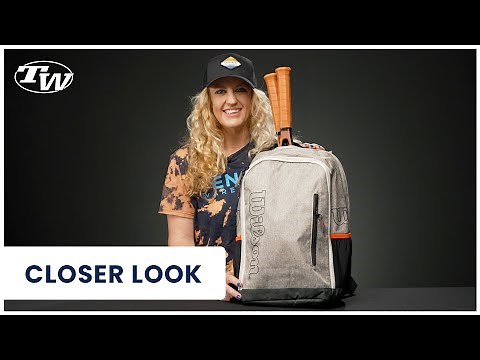 Take a closer look at the 2023 Wilson Team Tennis Backpack