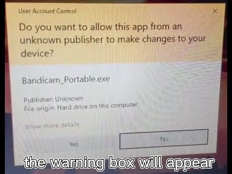How to Disable “Do you want to allow this app from...changes to your device"