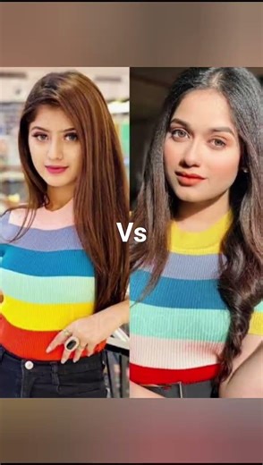 Jannat zubair vs Other actress in same dress 👗#shorts