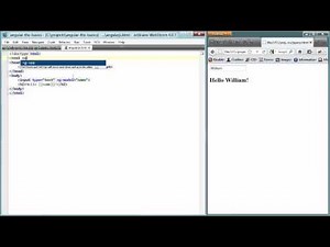 AngularJS Hello World