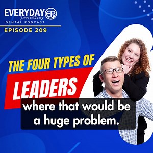 We all have superpowers…and we all have kryptonite. In the first part of this series, we dig into the 4 types of leaders – visionary, improver, analyst, and superstar - and look at each style's superpowers, blind sides, and how you can align both into a competitive advantage. To access the full episode, visit: https://productivedentist.com/podcasts/everyday-practices-podcast/episode-209-the-four-types-of-leaders/ | Productive Dentist Academy
