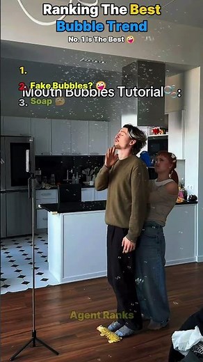 Ranking The Best Bubble Trend Moments 🫧✨ #shorts #bubbletrend #ranking #viral