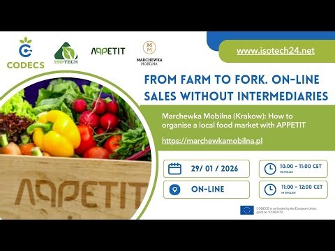 How APPETIT Powers Local Food Markets: Marchewka Mobilna in Krakow Explained (CODECS DEMO EVENT)