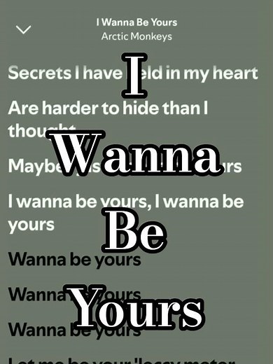 I wanna be yours - Lyrics-arctic monkeys-spotifymusic #spotify #lyrics #iwannabeyours #arcticmonkeys